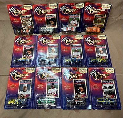 Lot of 12 NIP 1997 1:64 Dale Earnhardt Winner's Circle Lifetime Series 12 of 13