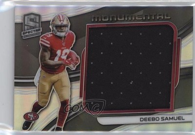2019 Panini Spectra Monumental Memorabilia 53/199 Deebo Samuel Rookie RC 6w8