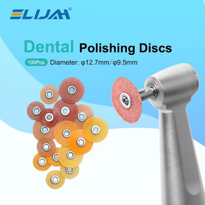 Dental Soflex Coarse Medium Superfine Composite Finishing Polishing Disc+mandrel