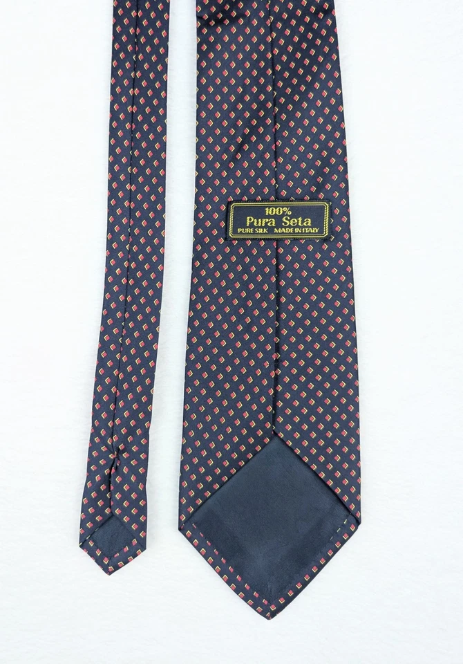 Corbata Pura Seta 100% Seda Roja Hecha en Italia Foto 2 de 3