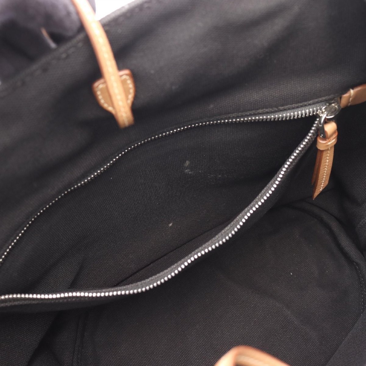 PRADA CANAPA Canvas Handbag Used Ladies from japan thumbnail 6