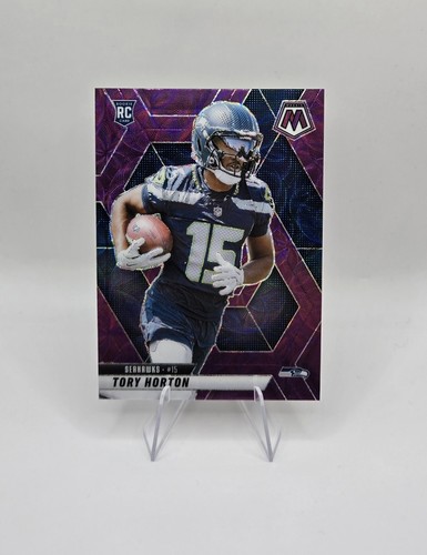 2025 Panini Mosaic #396 Tory Horton Purple Scope RC Seattle Seahawks