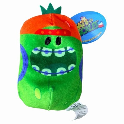 Cats vs. Pickles -  Chomper  #257 Soft Bean Bag Plush 4'' Pickle Braces NWT