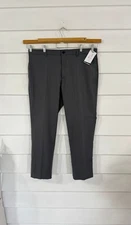 New Perry Ellis Portfolio Men Dress Pants Slim Fit Gray Pants Size 38 X 29 Y693B