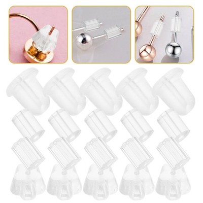 2000 Pcs Ohrstecker-Unterstützung Ohrringrücken Ohrring-Stützrücken