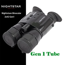 NightStar 2X42 Gen 1 Tube Night Vision Binocular