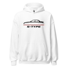 Premium Hoodie For Jaguar S-Type 1999-2007 Car Fans Christmas Gift