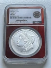 2023 Fiji Morgan Silver Dollar FDI 1887 Carson City NGC MS70 EDC Red Core Slab