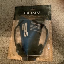 Sony MDR-009 L Vintage Stereo Headphones for Walkman On Ear Metal Headband