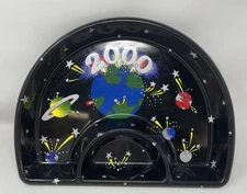 Year 2000 15" Plastic Chip & Dip Platter