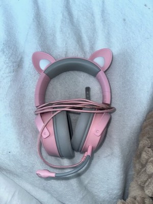 Razer Kraken Kitty V2 Pro Wired Over-Ear Gaming Headset - Quartz