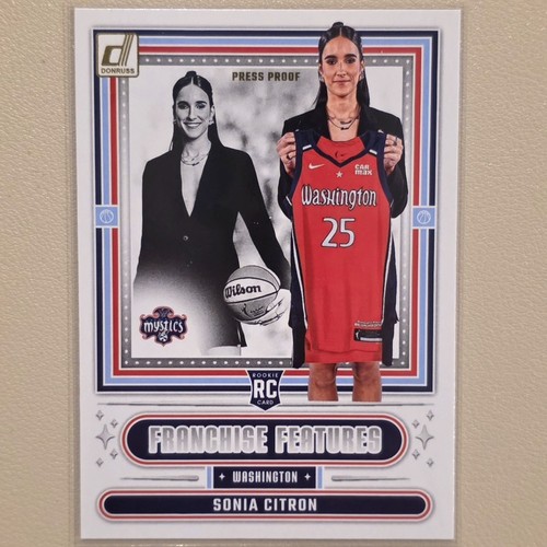 2025 Panini Donruss WNBA - Franchise Features Sonia Citron #17 Press Proof (RC)