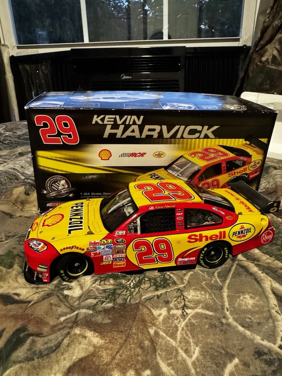 Kevin Harvick Signed LE #29 Shell 2007 Impala SS COT 1:24 Die-Cast Car (JSA & Harvick COA Kevin Harvick Signed LE #29 Shell 2007 Impala SS COT 1:24 Die-Cast Car (JSA & Harvick COA