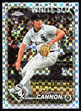 2024 Topps Chrome Update #USC12 Jonathan Cannon X-Fractors