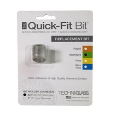 3/4"Standard Techniglass Quick Fit Grinder Bit Replacement Sleeve 100/120 Grit