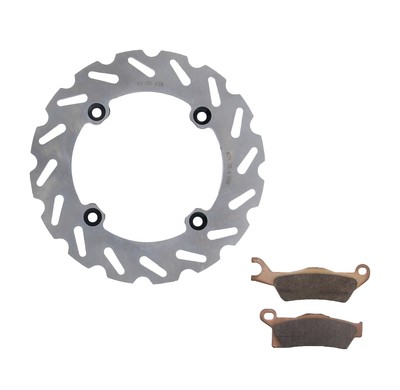 Brake Rotor and MudRat Pads fit Can-Am Renegade 850 XXC 2020 - 2022 Rear RipTide