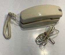 Vtg Corded Telephone Ivory GE5303 With Visual Ringer  Lighted Keypad Wall/Desk