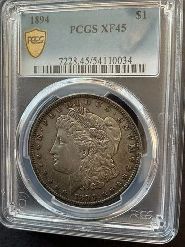 1894 P Morgan Dollar PCGS XF45