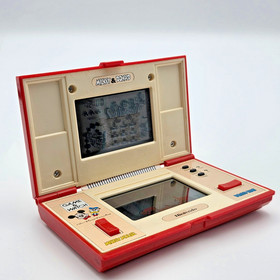 Nintendo Game Watch Mickey Donald Retro Console Tested From Japan 60050