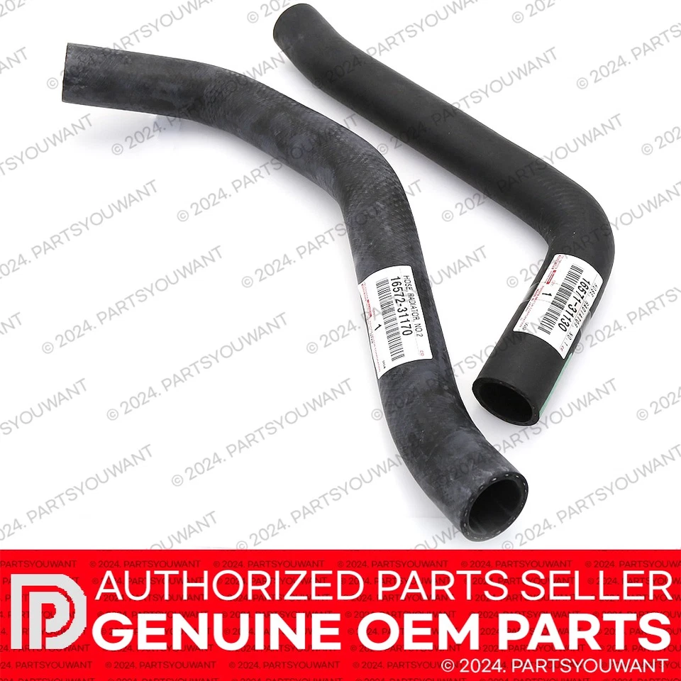 GENUINE Toyota 4Runner FJ Curiser V6 4.0L OEM Upper + Lower Radiator Hose Pipe - Изображение 3 из 3