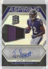 2018 Panini Spectra Aspiring 149/249 Jaleel Scott #APA-JS Patch Auto 7zf
