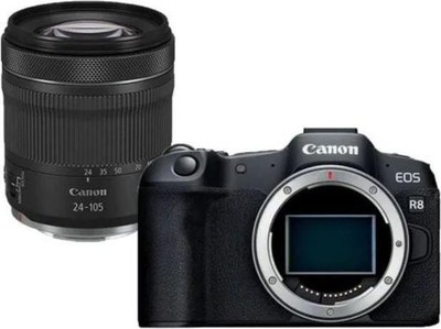 Neu Canon EOS R8 Mirrorless Camera with with 24-105mm f/4-7.1 STM Lens Kit