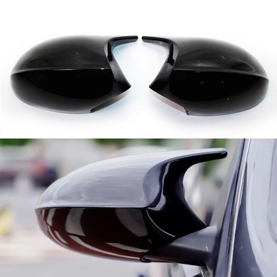 Paar M3 Stil Spiegelkappe Gehäuse Glanz Schwarz Für BMW E90 E91 E92 E93 PRE-LCI