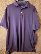 Ralph Lauren Performance Men's Polo Burgundy Sz XL