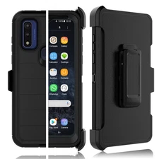 Case for Motorola Moto G Pure/Moto G Power 2022 with [Built-in Screen Protect...