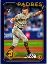 2024 Topps Update Alek Jacob Blue #US66 San Diego Padres