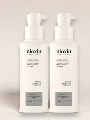 Nioxin Density Defend Hair Booster Serum 3.38 oz New Lot of 2