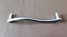 1 x 140mm Long Wavy Bar Chrome Finished Metal Pull Handle