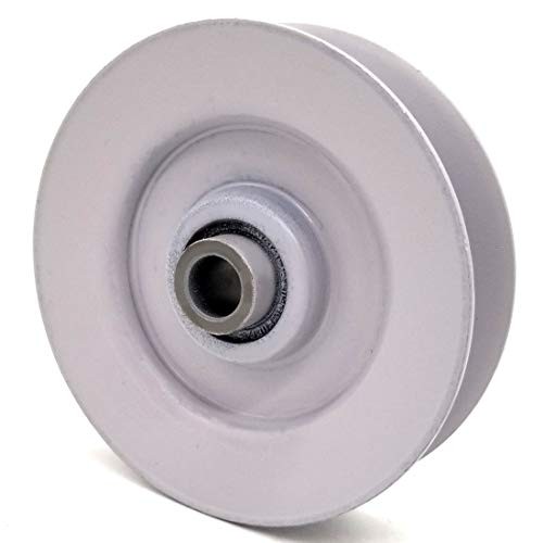 V-Groove Idler Pulley 3'' Dia.- 3/8'' Bore Steel | eBay