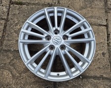 1x Genuine Suzuki Swift Sport 17" Alloy Wheel Silver