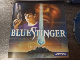 blue stinger sega dreamcast complet en boite et notice allemand PAL CIB 🇩🇪