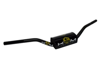Lenker MX 28mm mit Lenkerpolster KRM schwarz / gold