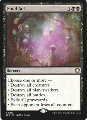 MTG | Final Act | Secrets of Strixhaven | NM | EN