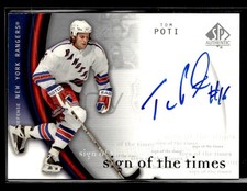 2005-06 SP Authentic #TP Tom Poti Sign of the Times