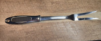 INOX Edelstahl Rostfrei 18/8 Stainless Steel Serving BBQ Meat Fork 13.5'' 