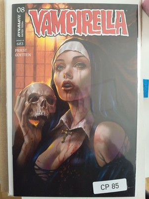 Vampirella Cover C Variante #8  Joseph Michael Linsner ''Nun'' Variant