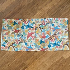 Handmade Folk Art Window Valance with Anna Griffin Cotton Fabric | 42"x20"