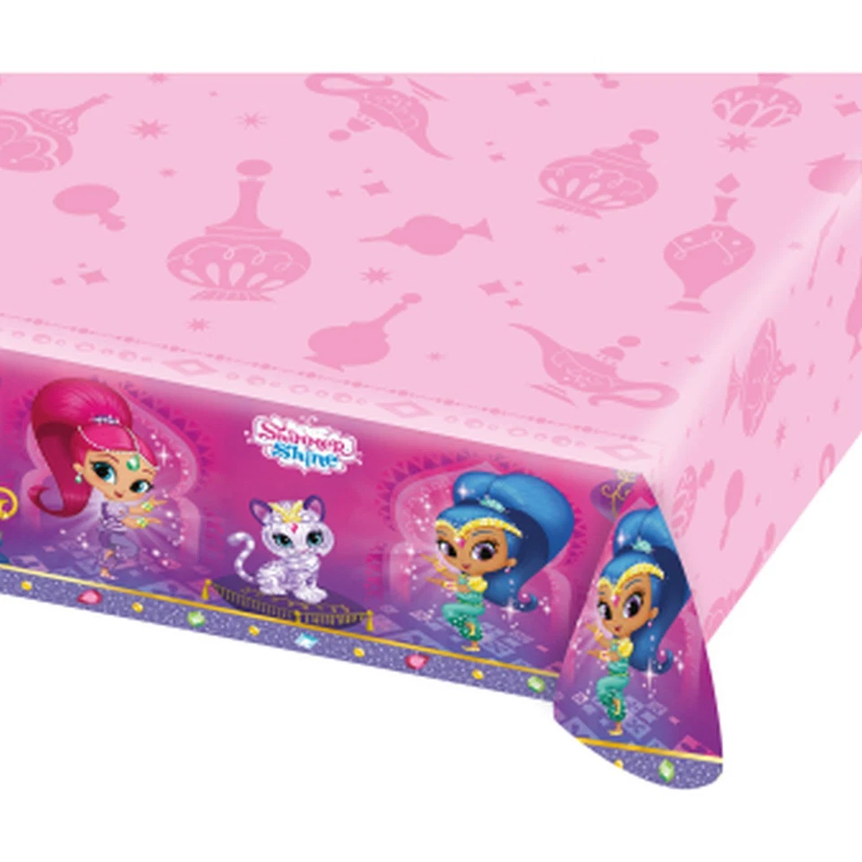 Nappe Plastifiée Shimmer et Shine 1.80m x 1.20m - Photo 1/1