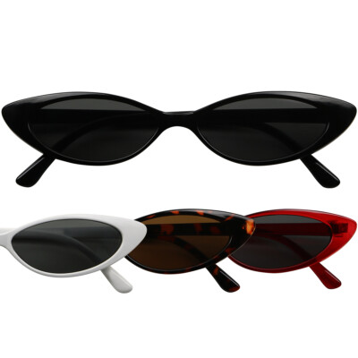 Slim Tiny Skinny Narrow Wide Bad Bunny Fashion Retro Minimalist Trendy Sunglass