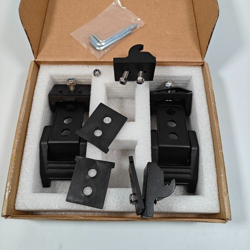 Black Heavy Metal Hood Lock Catch Latch Kit Fit 1997-2006 Jeep Wrangler READ DES