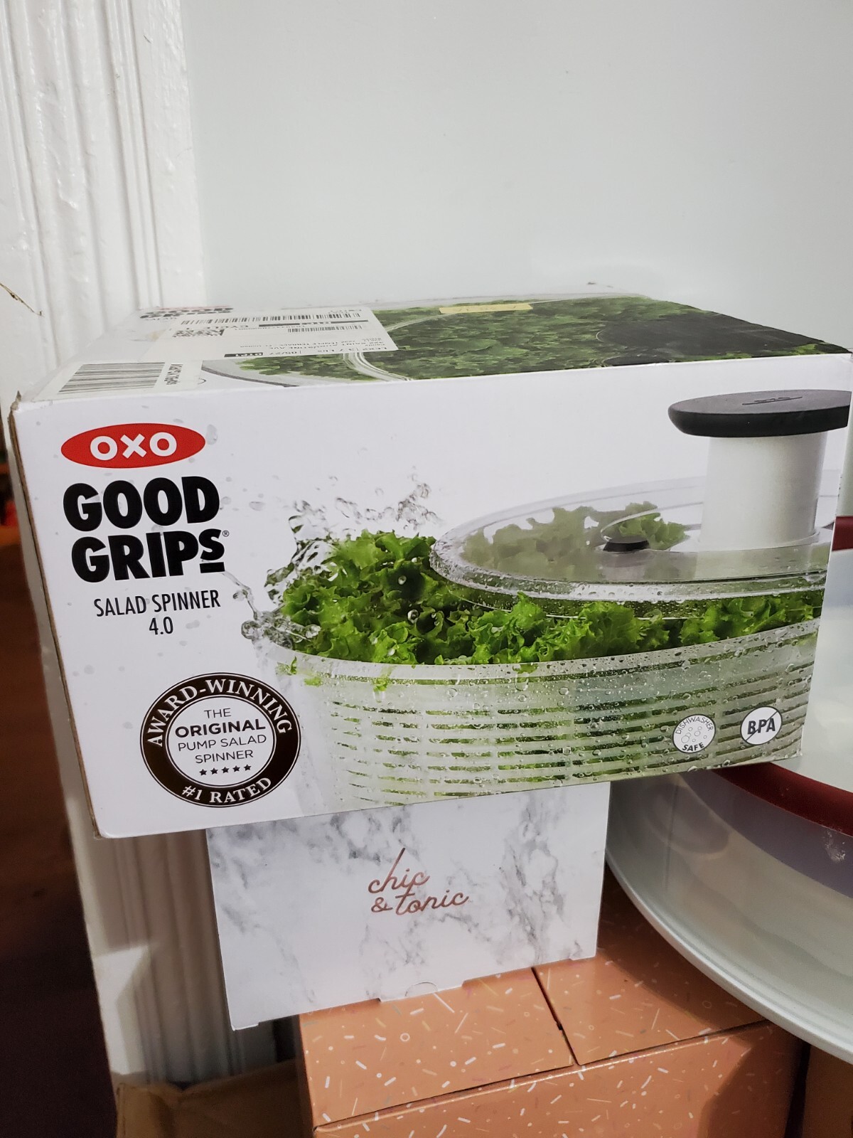 OXO Good Grips Salad Spinner 4.0 Brand New in box-image