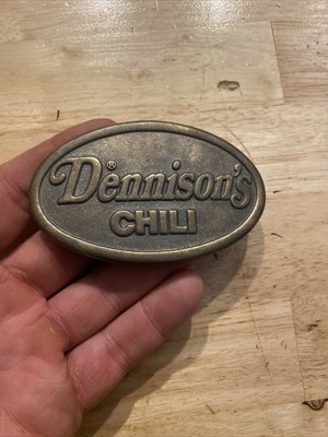 Dennison's Chili Belt Buckle Vintage 