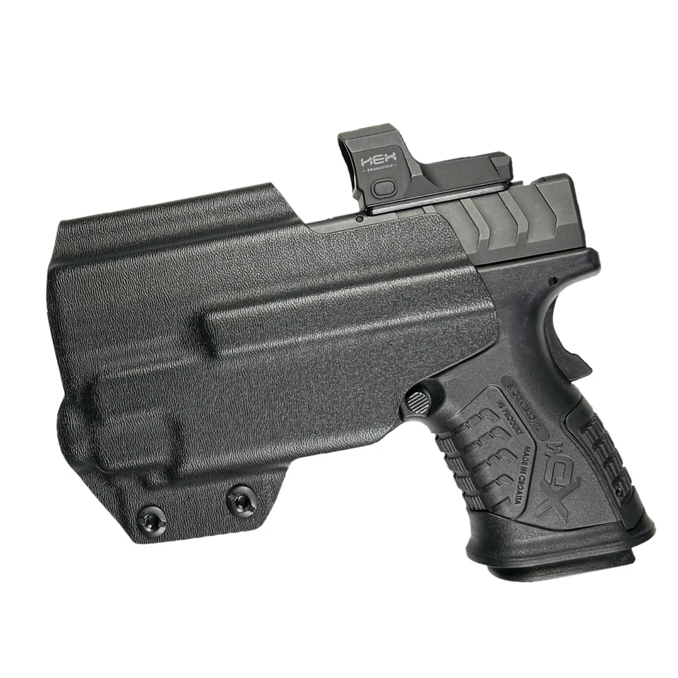 IWB TUCKABLE REDDOT READY+CLAW Holster For Springfield XD-M Elite 3.8'' + TLR7/8 - Image 2 of 4