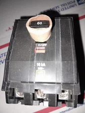 SQUARE D 60AMP 3 POLE  BOLT IN 240V FOR NQ , NQOD  PANELBOARDS  QOB360