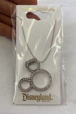 Disney Resort Arribas Brothers Mickey Mouse Icon Swarovski Crystal Necklace