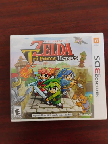 Zelda Tri Force Heroes for Nintendo 3DS Brand New Factory Sealed US Release Mint